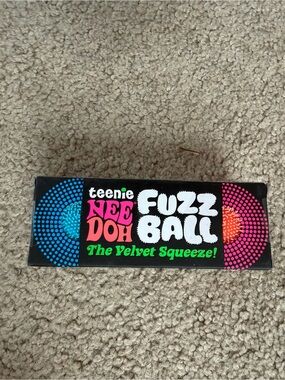 Needoh Fuzzball Teenie set of 3